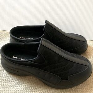 Easy Spirit clogs all black clogs comfort slip on shoes clogs 9.5W women’s shoes